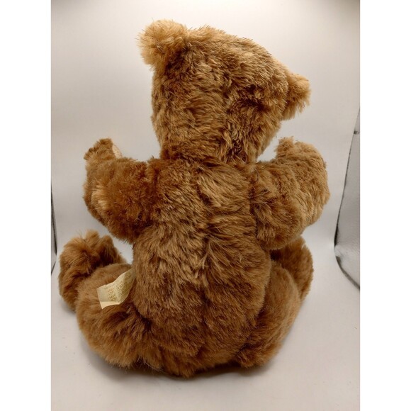 VINTAGE ANTIQUE MOHAIR TEDDY BEAR Co Utah GROWLER JOINTED EXCELSIOR FILL 12" - Picture 3 of 12